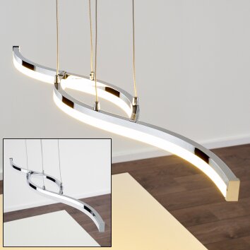 Thilo Hanger LED Chroom, 2-lichts