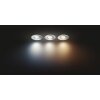 Philips Hue Adore Inbouw verlichting LED Aluminium, 3-lichts, Afstandsbediening