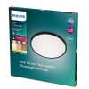 Philips Superslim CL550 Plafondpaneel LED Zwart, 1-licht