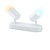 Philips WiZ IMAGEO Plafondlamp LED Wit, 2-lichts