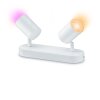Philips WiZ IMAGEO Plafondlamp LED Wit, 2-lichts, Kleurwisselaar