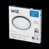 Philips WiZ Super Slim Plafondlamp LED Zwart, 1-licht