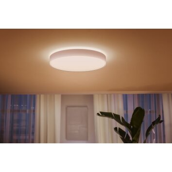 Philips Hue Enrave Plafondlamp LED Wit, 1-licht, Afstandsbediening