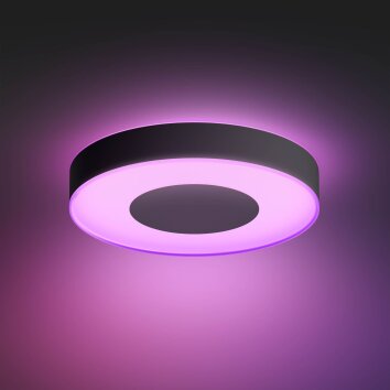 Philips Hue Infuse Plafondlamp LED Zwart, 1-licht, Kleurwisselaar