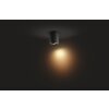 Philips Hue Pillar Plafondlamp LED Zwart, 1-licht, Afstandsbediening