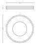 Philips Hue Being Plafondlamp LED Wit, 1-licht, Afstandsbediening