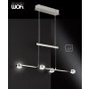 WOFI SLIGO Wandlamp LED Nikkel mat, 8-lichts