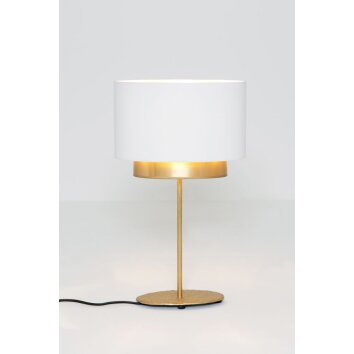 Holländer MATTIA OVAL Tafellamp Goud, 1-licht