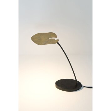 Holländer CONTROVERSA Tafellamp LED Goud, Zwart, 1-licht