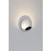 Holländer METEOR Muurlamp LED Zwart, Zilver, 1-licht