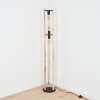Sande Staande lamp Natuurlijke kleuren, Zwart, 3-lichts