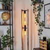 Sande Staande lamp Natuurlijke kleuren, Zwart, 3-lichts