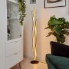 Serlande Staande lamp LED Goud, Zwart, Wit, 1-licht