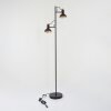 Vouzy Staande lamp Zwart, 2-lichts