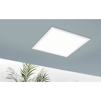 Eglo SALOBRENA-C Plafondpaneel LED Wit, 1-licht, Afstandsbediening, Kleurwisselaar
