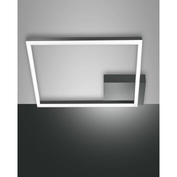 Fabas Luce Bard Plafondlamp LED Antraciet, 1-licht