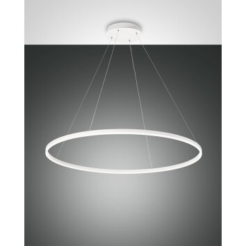 Fabas Luce Giotto Hanglamp LED Wit, 1-licht