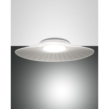 Fabas Luce Vela Plafondlamp LED Wit, 1-licht