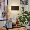 Guadramil Muurlamp LED Zwart, 1-licht
