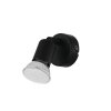Eglo BUZZ-LED Muurlamp Zwart, 1-licht