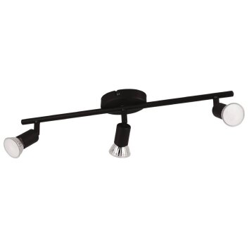 Eglo BUZZ-LED Plafondlamp Zwart, 3-lichts