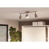 Eglo TRAVALE Plafondlamp LED Nikkel mat, 3-lichts