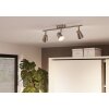 Eglo TRAVALE Plafondlamp LED Nikkel mat, 3-lichts