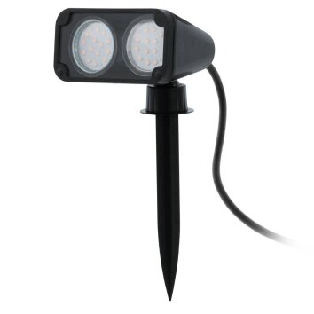 Eglo NEMA Padverlichting LED Zwart, 2-lichts