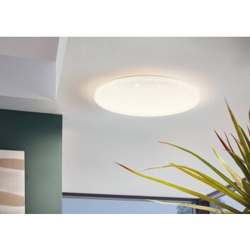 Eglo POGLIOLA-S Plafondlamp LED Wit, 1-licht