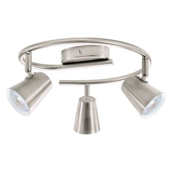 Eglo TRAVALE Plafondlamp LED Nikkel mat, 3-lichts