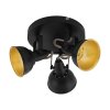 Eglo THORNTON Plafondlamp Goud, Zwart, 3-lichts