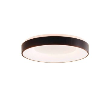 Eglo JUTIO Plafondlamp LED Zwart, Wit, 4-lichts, Afstandsbediening