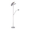 Paul Neuhaus PURE-MUTIL Uplighter LED Staal geborsteld, 2-lichts