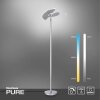 Paul Neuhaus PURE-MUTIL Uplighter LED Staal geborsteld, 2-lichts