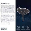 Paul Neuhaus PURE-MUTIL Uplighter LED Staal geborsteld, 2-lichts