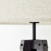 Brilliant Holbrook Staande lamp Zwart, 1-licht