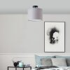 Brilliant Aike Plafondlamp Zwart, 1-licht