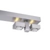 Paul Neuhaus Q-NEMO Plafondlamp LED Aluminium, 8-lichts, Afstandsbediening, Kleurwisselaar