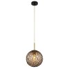 Globo FITZ Hanger Zwart, 1-licht