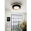 EGLO CANICOSA Plafondlamp LED Goud, Zwart, 1-licht, Afstandsbediening