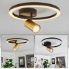 Reboleiro Plafondlamp LED Zwart, 2-lichts