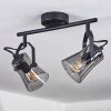 Trajouca Plafondlamp Zwart, 2-lichts