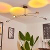 Fernandaires Plafondlamp LED Nikkel mat, 8-lichts