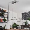Fernandaires Hanglamp LED Nikkel mat, 8-lichts
