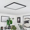Folgares Plafondpaneel LED Zwart, 1-licht