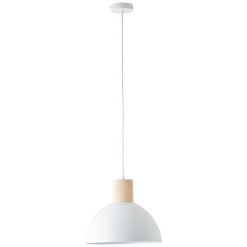 Brilliant Daintree Hanglamp Wit, 1-licht