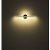 Globo PEPE Muurlamp LED Zwart, 1-licht