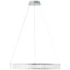 Brilliant Queen Hanglamp LED Zilver, 1-licht, Afstandsbediening