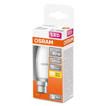 OSRAM LED STAR LED B22d 4,9 watt 2700 kelvin 470 lumen