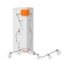 LEDVANCE SPOT Plafondlamp Zilver, 6-lichts